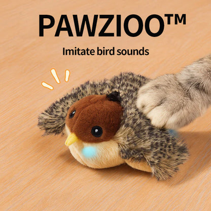 Pawzioo™ Interactive Chirping Bird Cat Toy🐾 - The Purrfect Feathered Playmate