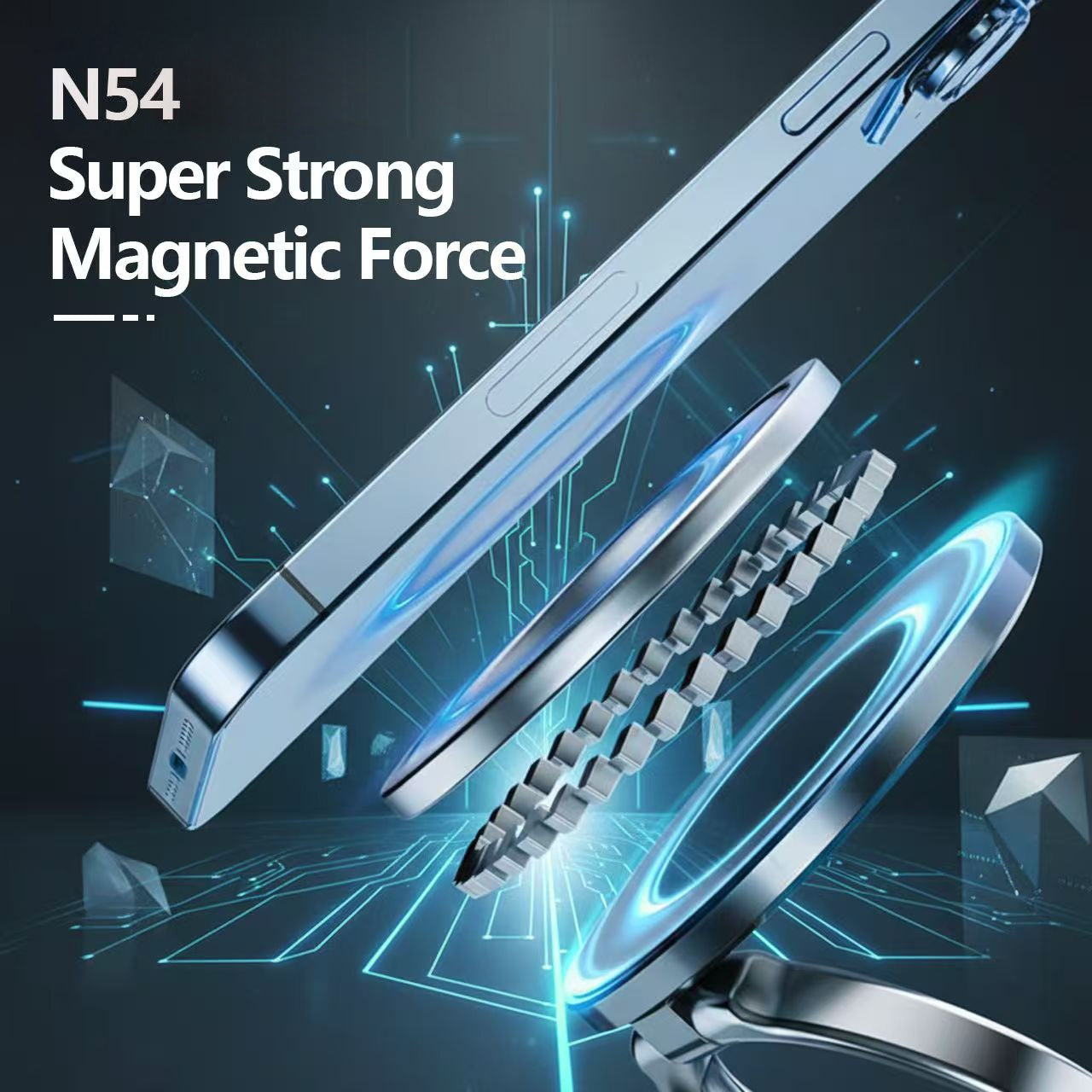 🔥Hot Sale 🔥Magnetic Phone Stand, 🔄360° Fordable and Retractable The Ultimate Viewing Companion🚗📱