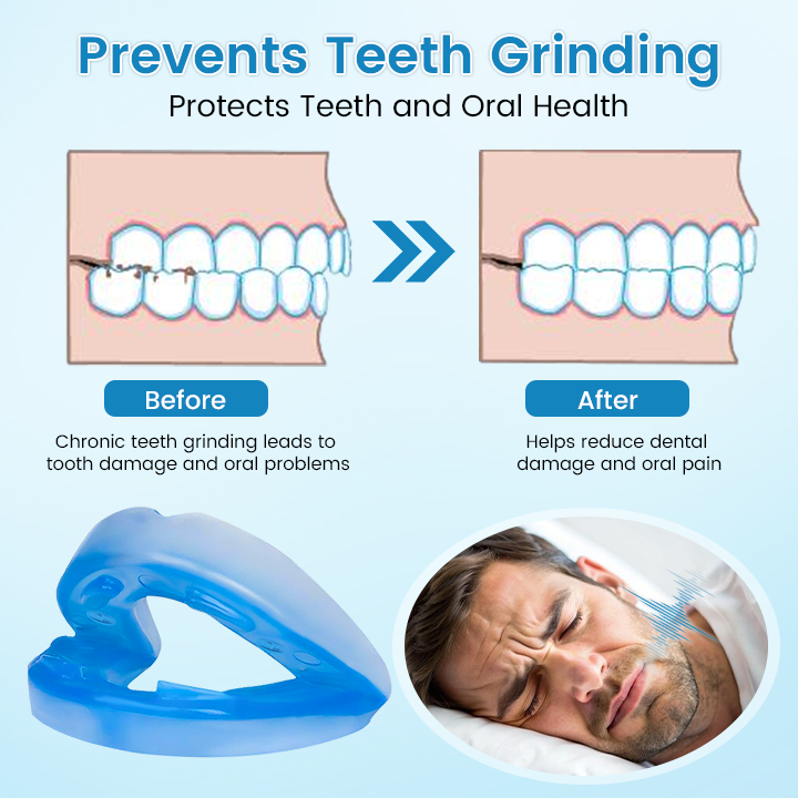 ✨QIAWI™ PerfectSleep Solution- Anti-Snoring & Anti-Grinding Teeth Protector