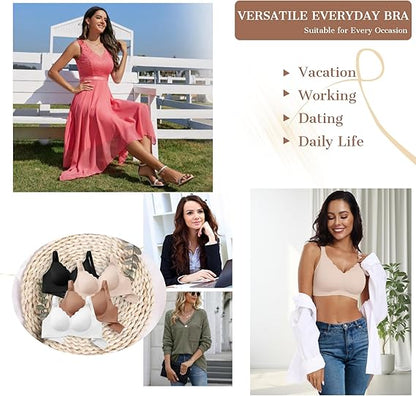 NESLEMY®Scalloped Wireless Push Up Bra