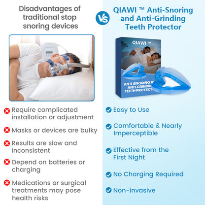 ✨QIAWI™ PerfectSleep Solution- Anti-Snoring & Anti-Grinding Teeth Protector