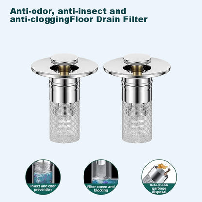 🏆Last Day Promotion 49% OFF🏆Pop Up Sink Drain Strainer----🛀Removes odors and prevents blockages
